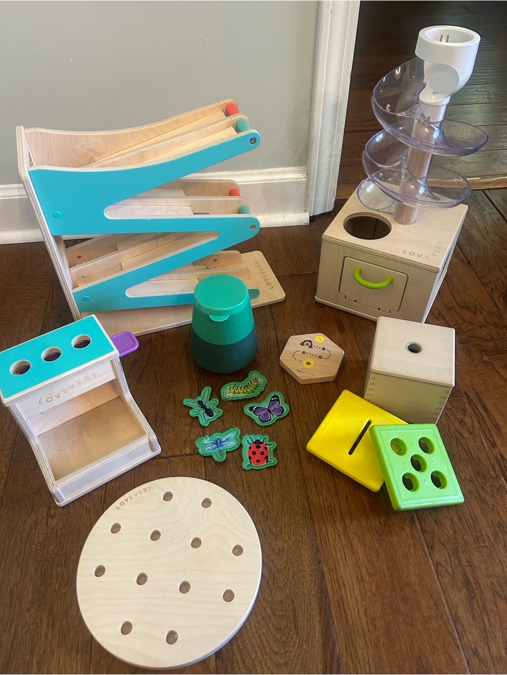 Large Lot of LOVEVERY Montessori Toys